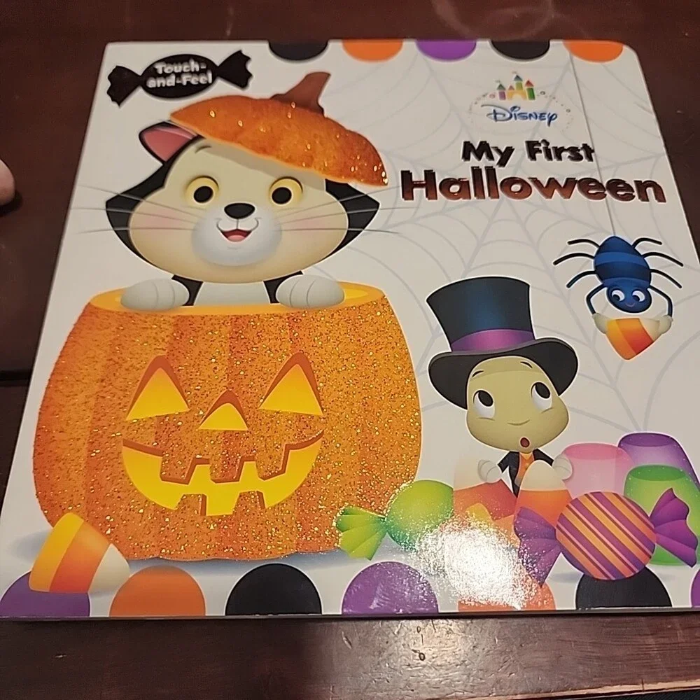 Disney Baby: My First Halloween by Disney Books (2017, Children's Board Books)